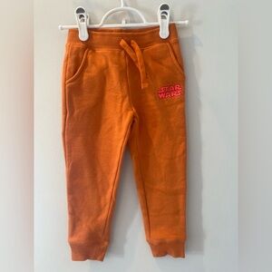 Bundle 3 for $12: Star Wars Kids Orange Jogger Pants with Logo